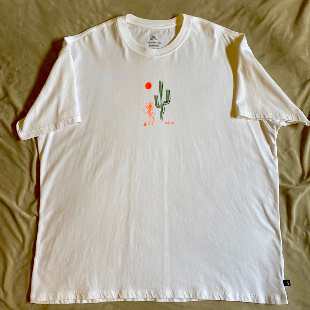 NIKE SB Dancing Cactus White T-Shirt
